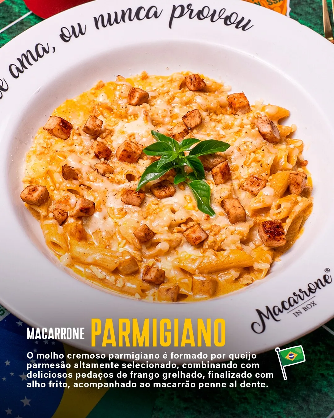 Post do Macarrone Parmigiano