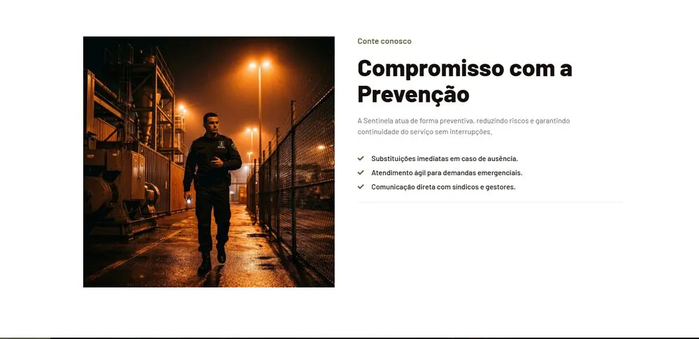 Compromisso com a prevenção